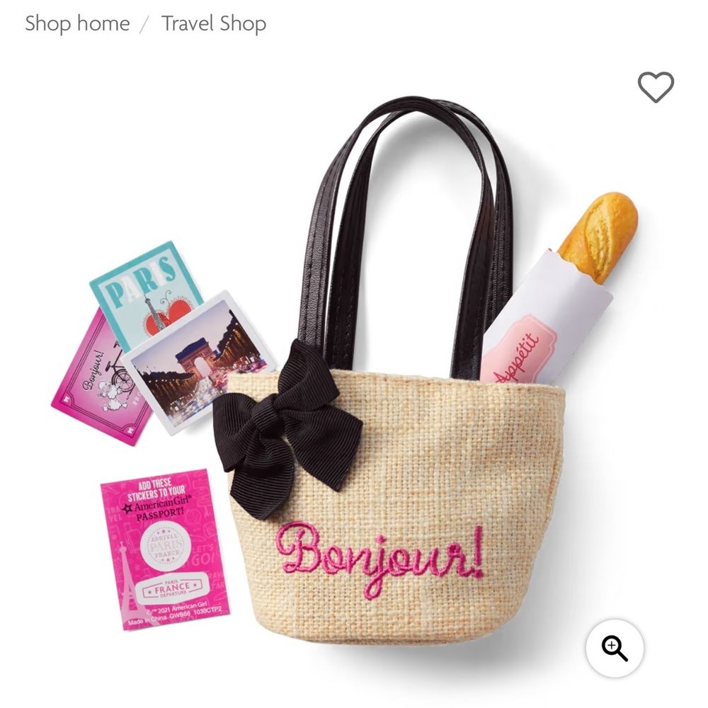 American Girl French Souvenir Set